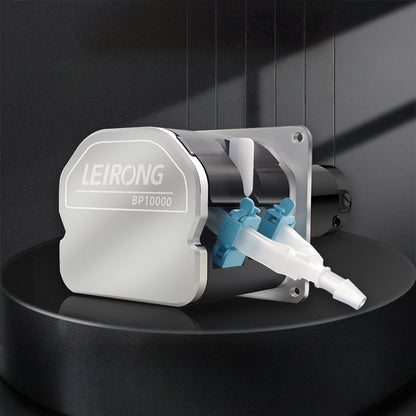 BP10000 High-Flow Peristaltic Pump 10.8L/min with food-grade silicone tubing for juice dispensing and liquid filling
