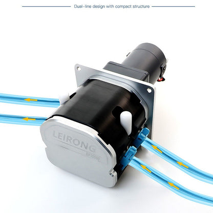 BP10000 High-Flow Peristaltic Pump 10.8L/min Food-Grade Silicone Tubing for Juice Dispensing & Liquid Filling