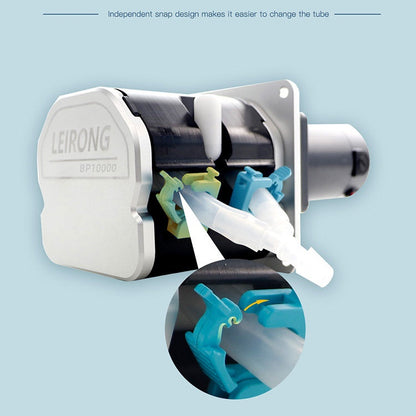 BP10000 High-Flow Peristaltic Pump 10.8L/min Food-Grade Silicone Tubing for Juice Dispensing & Liquid Filling