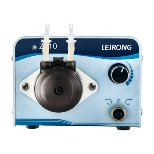 ZP10 DC Speed Control Peristaltic Pump 24V with knob adjustment - mini dosing pump for precise fluid transfer
