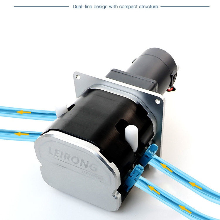 BP6000 peristaltic pump front view - high flow 6.1L/min precision fluid pump for lab and beverage dispensing
