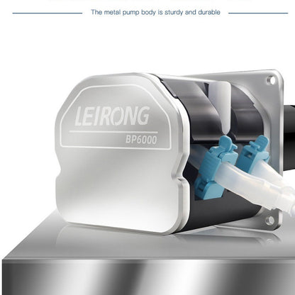 BP6000 peristaltic pump detail view - low pulsation high precision pump suitable for milk tea machine and industrial use
