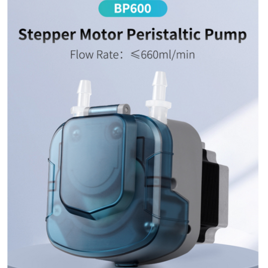 BP600 Stepper Motor Peristaltic Pump 0-660mL/min Lab Dosing Pump Long-Life Maintenance-Free