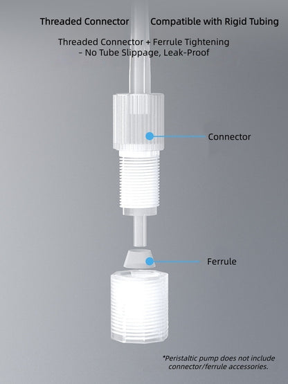 BPB Plus High Precision Peristaltic Pump Metal Head Stepper Motor 0-175ml/min Lab Medical Dispensing