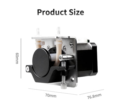 BPC High Precision Stepper Motor Peristaltic Pump 0-280ml/min Low Noise