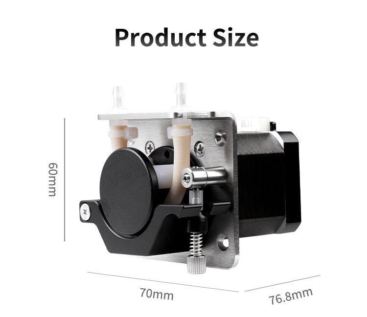 BPC Low Noise Peristaltic Pump with Stepper Motor - Adjustable Flow Rate 0-280ml/min
