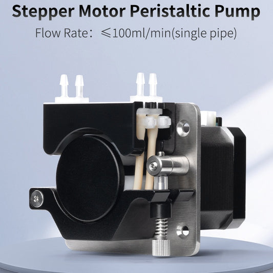 BPE Stepper Motor Peristaltic Pump 0-100ml/min high precision lab dispensing pump with adjustable flow rate
