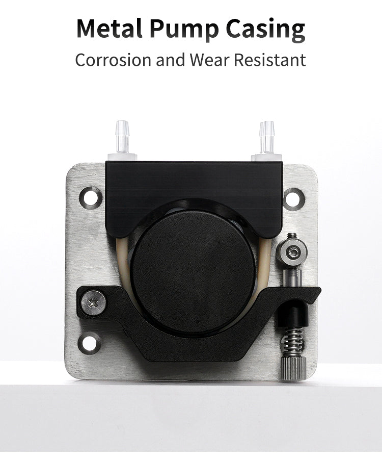 BPE Series peristaltic pump interface and control panel - programmable stepper motor pump for accurate fluid dispensing
