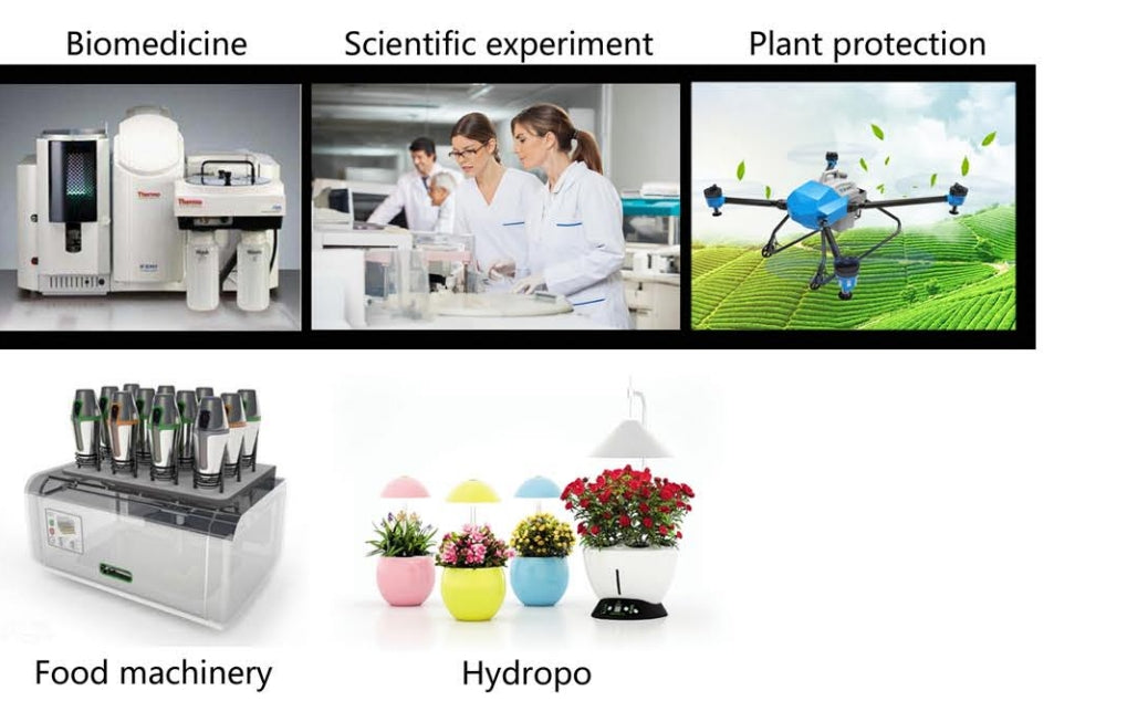 BPG Peristaltic Pump Applications: Laboratory, Medical, Food Detection, Inkjet Equipment
