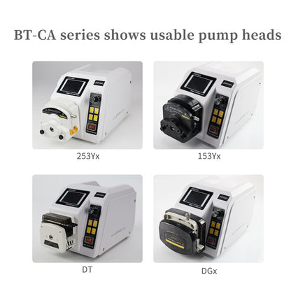 BT-100CA/DT Multi Channels Peristaltic Pump Lab, Multi Heads Pump with Tubing Liquid Pump AC110V -220V