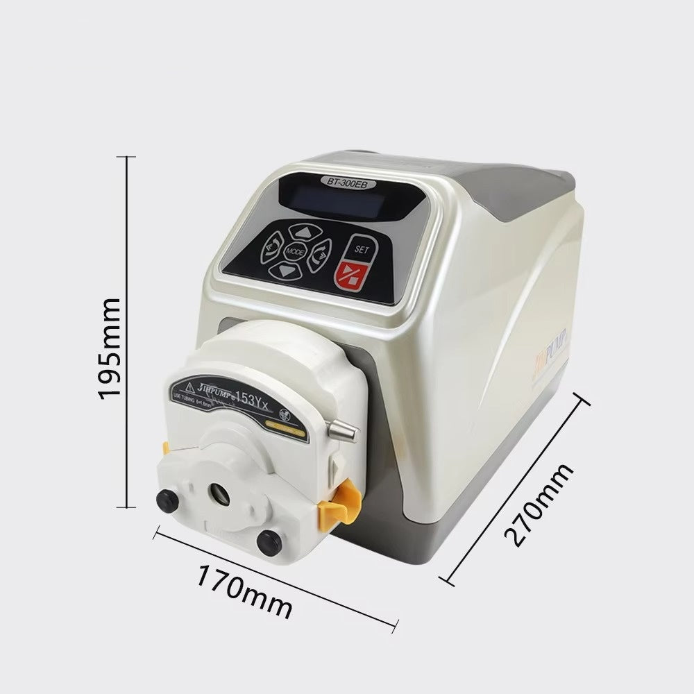BT-600EB Peristaltic Pump – Stainless Steel Rollers with Waterproof Bearings Pump Head
