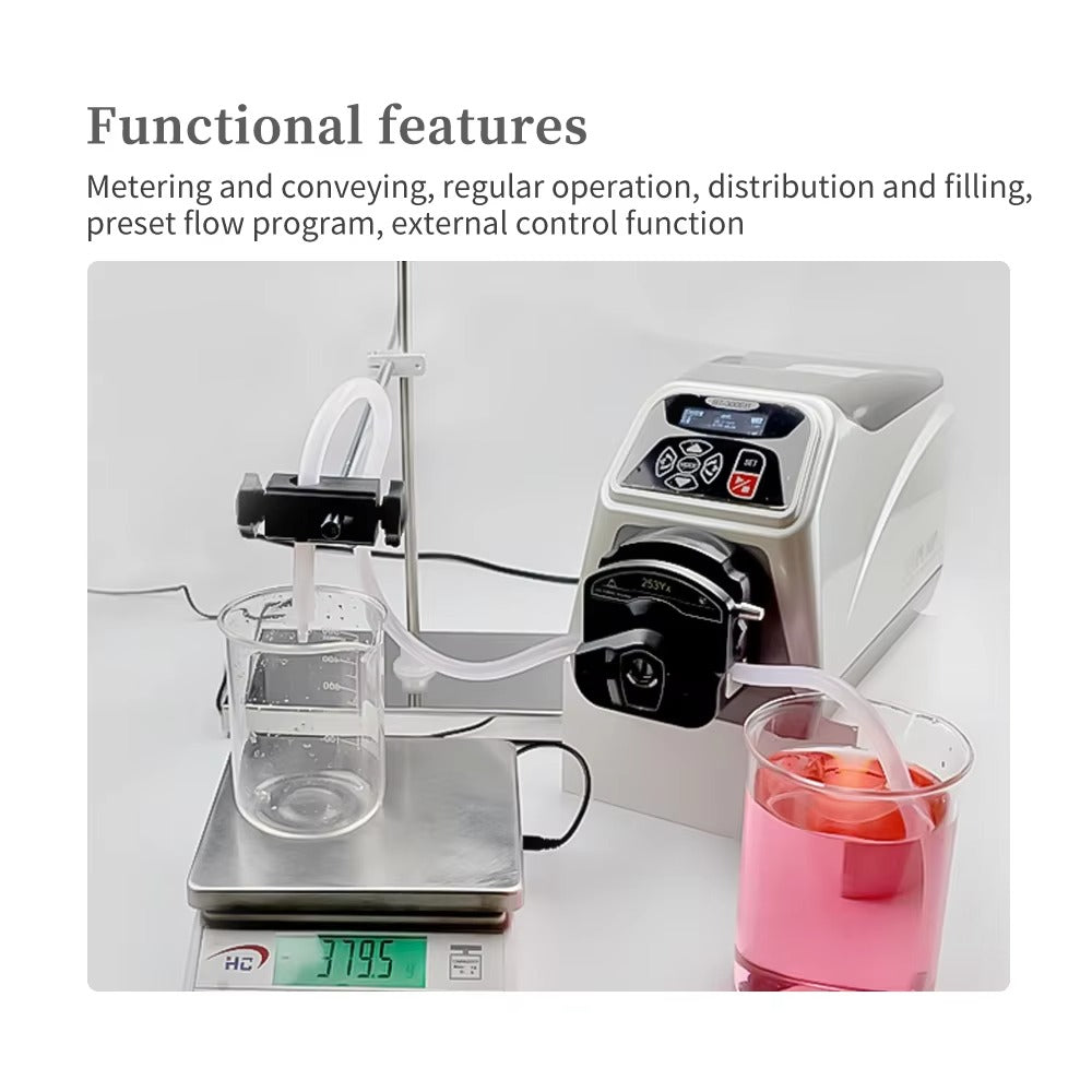 BT-600EB Intelligent Peristaltic Pump – Core Product Features: Metering, Filling & Timed Operation

