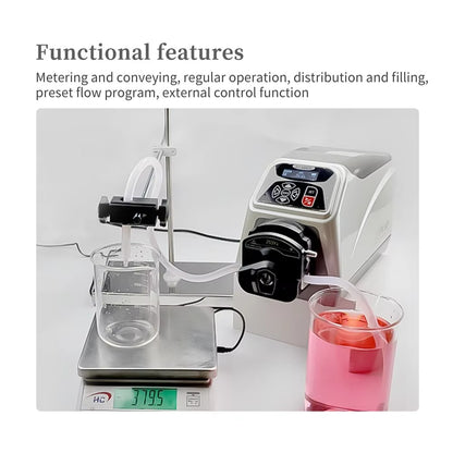 BT-600EB Intelligent Peristaltic Pump – Core Product Features: Metering, Filling & Timed Operation

