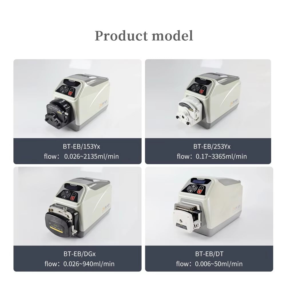 BT-600EB Peristaltic Pump – Product Model Specifications Overview

