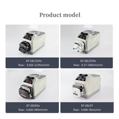 BT-600EB Peristaltic Pump – Product Model Specifications Overview

