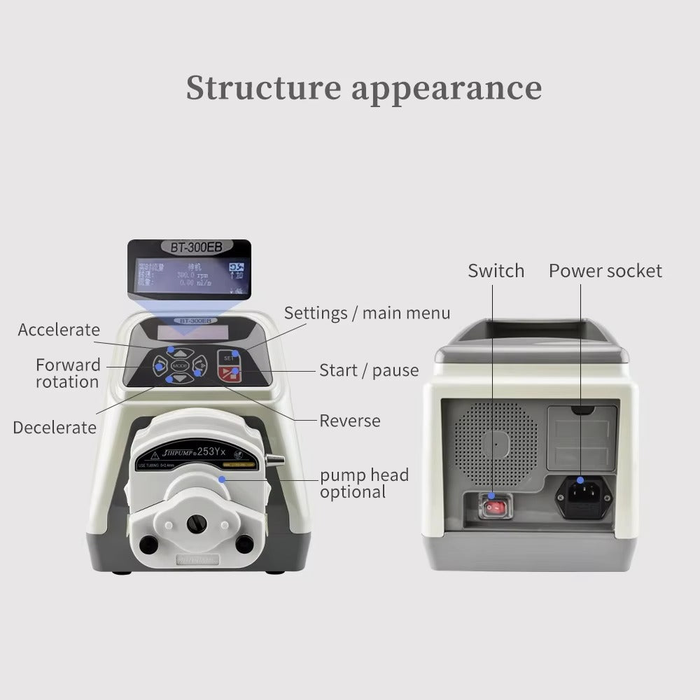 BT-600EB Peristaltic Pump – Broad Applications in Lab, Medical, Food & Industrial Fields
