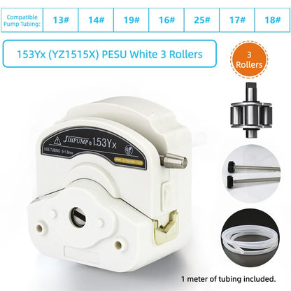 153Yx (YZ1515x) PESU White Pump Head – Compatible with BT-600EB Peristaltic Pump
