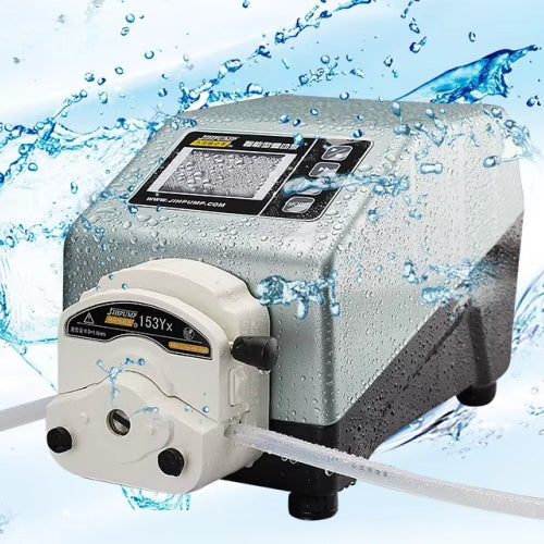 BT-600EL Industrial Peristaltic Pump front view – high flow dosing pump with LED display, IP54 waterproof, 600 rpm brushless DC motor
