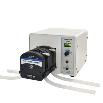 BT600M LK25 Dual Head Peristaltic Metering Pump, 0.1-600rpm, Lab Dosing