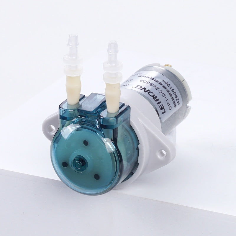 CP1 Mini Peristaltic Pump 12v 24v with DC Motor, Small Liquid Dosing Pump with Pharmed BPT or Silicon Tube