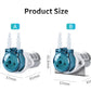 CP1 Mini Peristaltic Pump 12v 24v with DC Motor, Small Liquid Dosing Pump with Pharmed BPT or Silicon Tube
