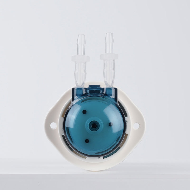 CP2 12V 24V DC Mini Peristaltic Pump with Transparent Pump Head for Aquarium and Hydroponics
