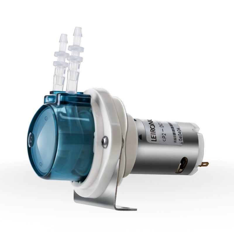 CP2 DC Peristaltic Pump Adjustable Pump Head Direction for Water Treatment and Biochemical Analysis
