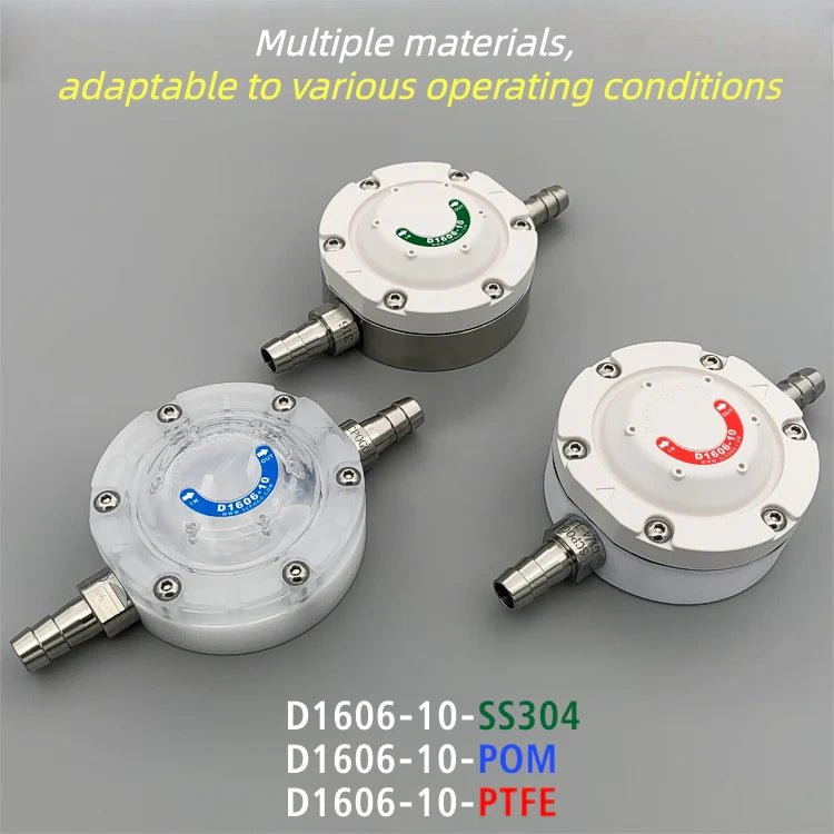 D1606-10 Three Wing Rectification Buffer Liquid Pulsation Dampener for Pump Tubing 36# 73#