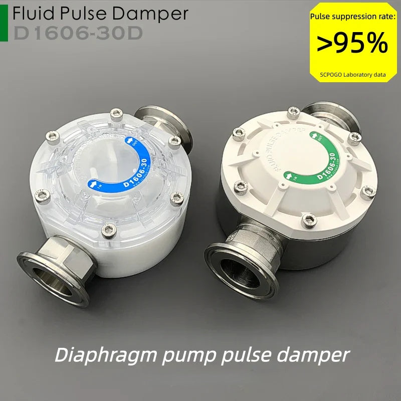 D1606-30 Pulsation Dampener Liquid Pulsation Damper Chemical Resist for Tubing 12-30mm ID