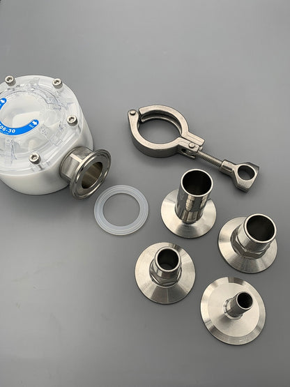 D1606-30 Pulsation Dampener Liquid Pulsation Damper Chemical Resist for Tubing 12-30mm ID