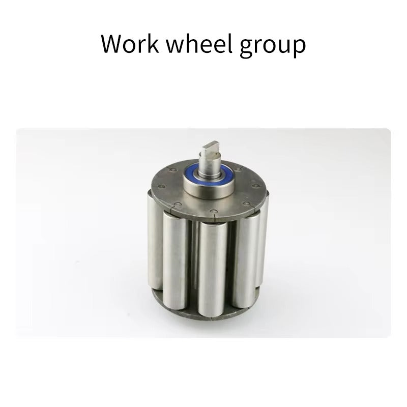 DGx Peristaltic Pump Head Work Wheel Group - Stainless Steel Roller Assembly for Precise Fluid Transfer
