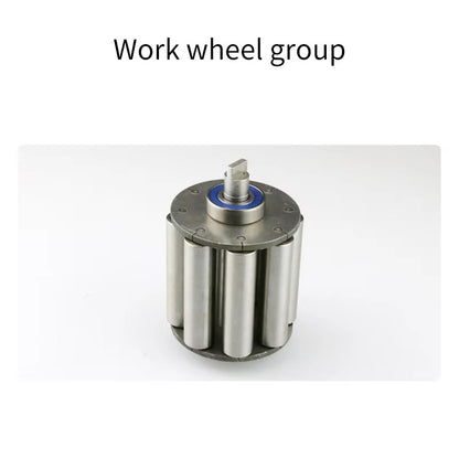 DGx Peristaltic Pump Head Work Wheel Group - Stainless Steel Roller Assembly for Precise Fluid Transfer
