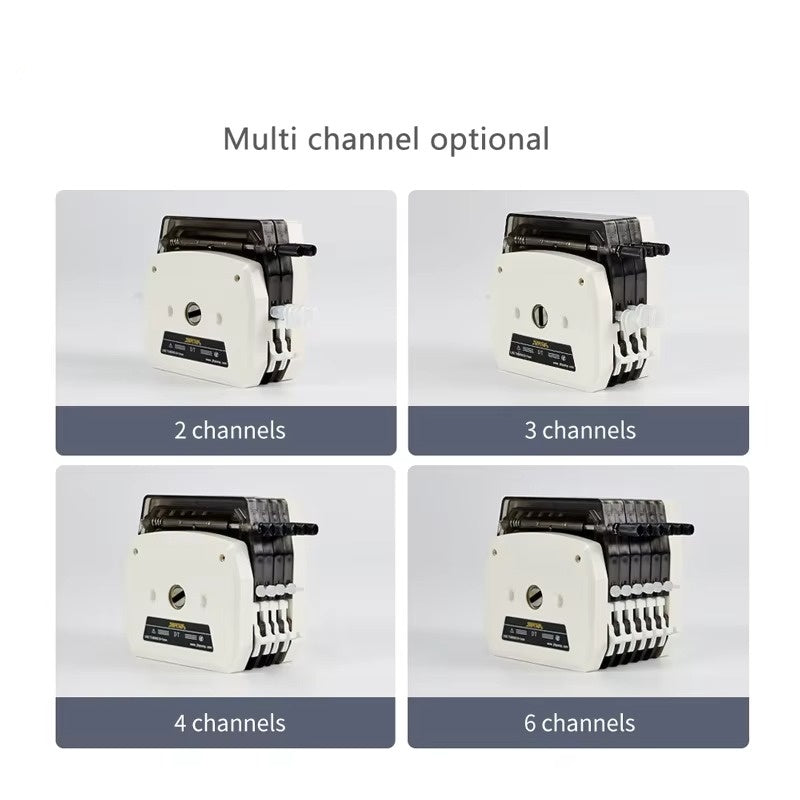 DT Peristaltic Pump Head Multi-Channel Options – 2, 3, 4, 6 Channel Configurations Available
