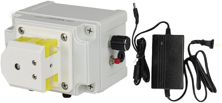 Bomba peristáltica ajustable de velocidad variable FB, caudal constante, larga vida útil, 24 V CC o con fuente de alimentación CA 110-220 V 