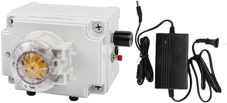 Bomba peristáltica ajustable de velocidad variable FB, caudal constante, larga vida útil, 24 V CC o con fuente de alimentación CA 110-220 V 