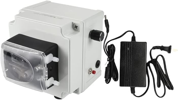 Bomba peristáltica ajustable de velocidad variable FB, caudal constante, larga vida útil, 24 V CC o con fuente de alimentación CA 110-220 V 