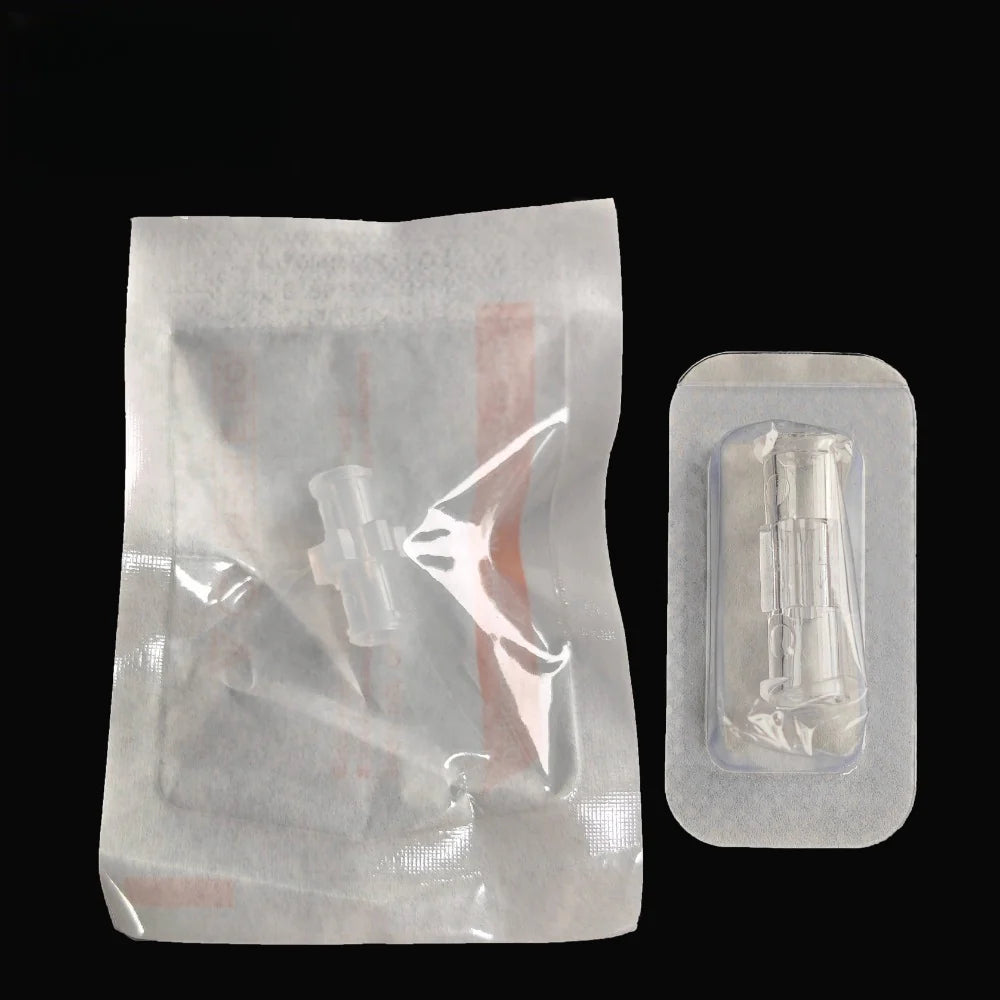 100/pk Syringe Adapter, Female Luer Lock Connector | Medical-Grade | Sterile Polypropylene - MedSupplies