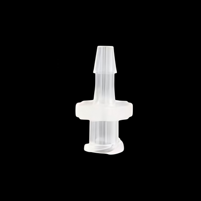 Plastic Barbed Hose Fitting Straight Connector Medical Grade PP Luer Barb Adapter
