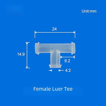 Female × Female Luer Lock Fittings,Male × Male Luer Lock Tube Connector ,PP