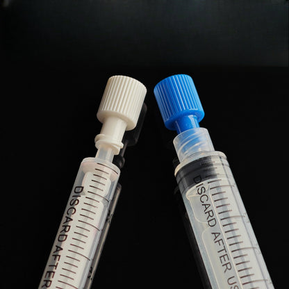 Female Male Luer Lock Stopper Plug - Syringe Cap Connector
