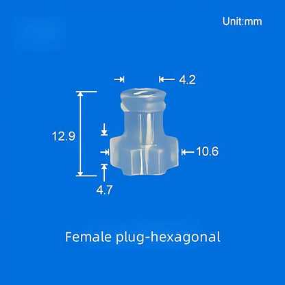 Male and Female Luer Plug Caps Luer Lock Stops Dust-proof