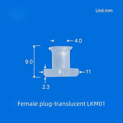 Male and Female Luer Plug Caps Luer Lock Stops Dust-proof