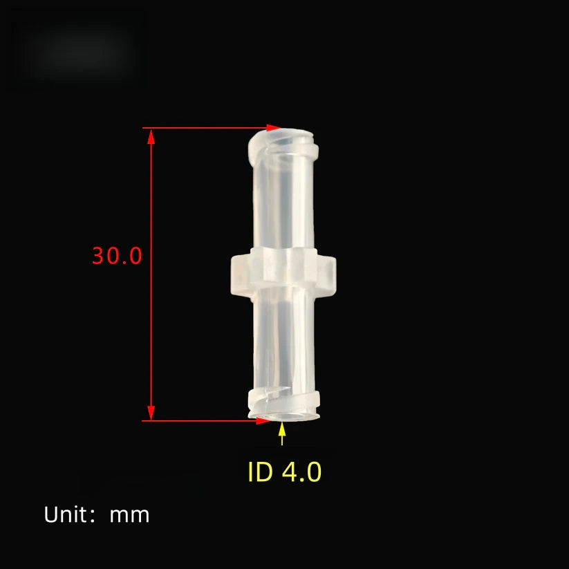 Female to Female Luer Lock Connector Extended Size, PP Non-Sterile, Bulk Pack
