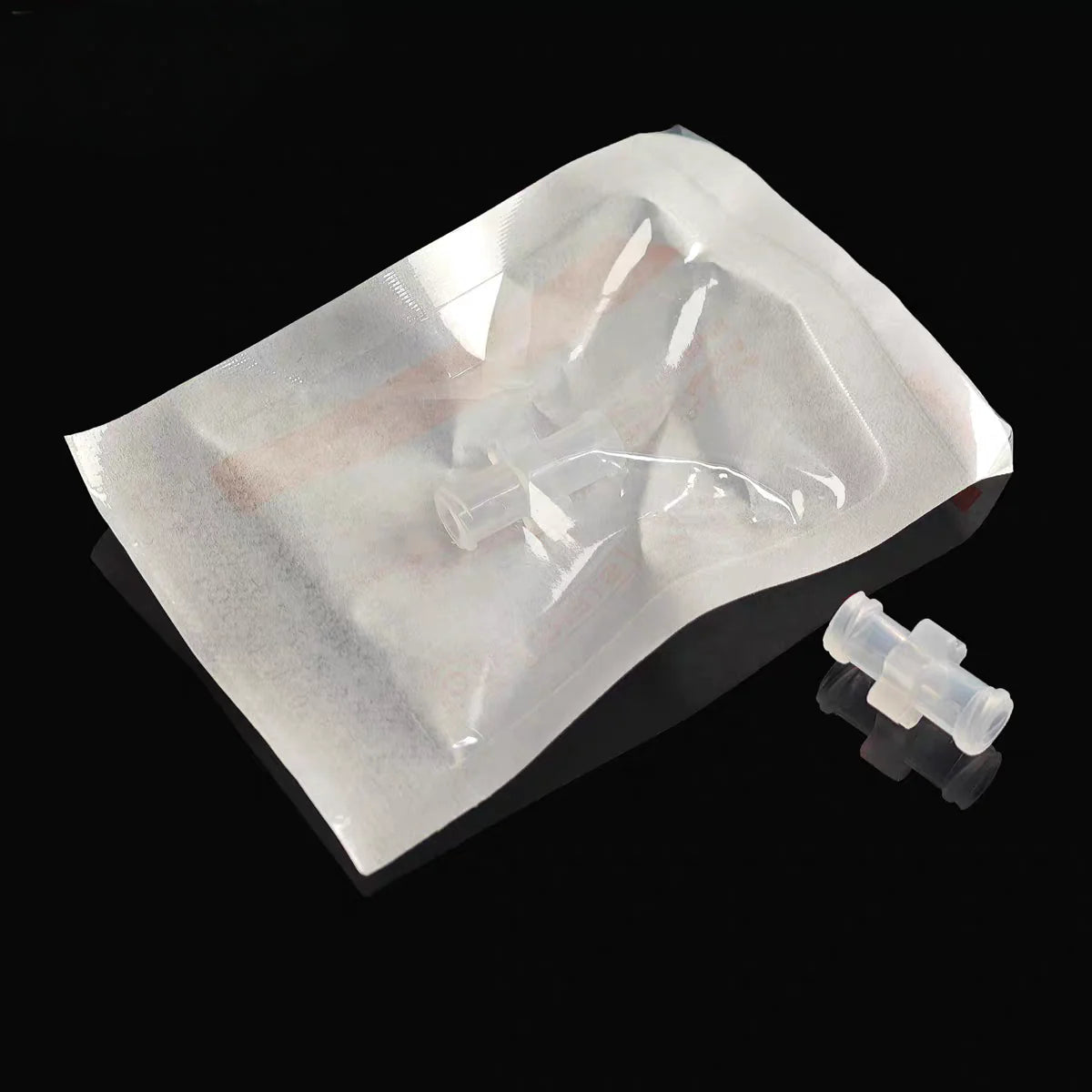 Female to Female Luer Lock Connector Sterile Individual Pack, PP Polypropylene, 100pcs
