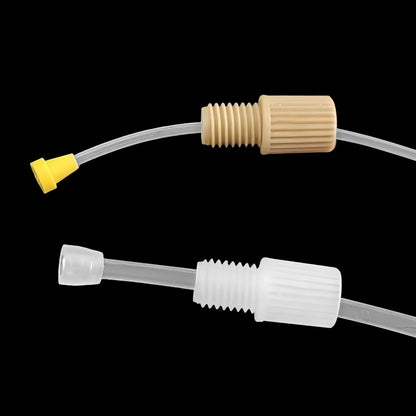Flangeless Fittings Two-Piece Set (Nut + Ferrule) for HPLC & Chromatography – Leak-Proof Lab Connectors