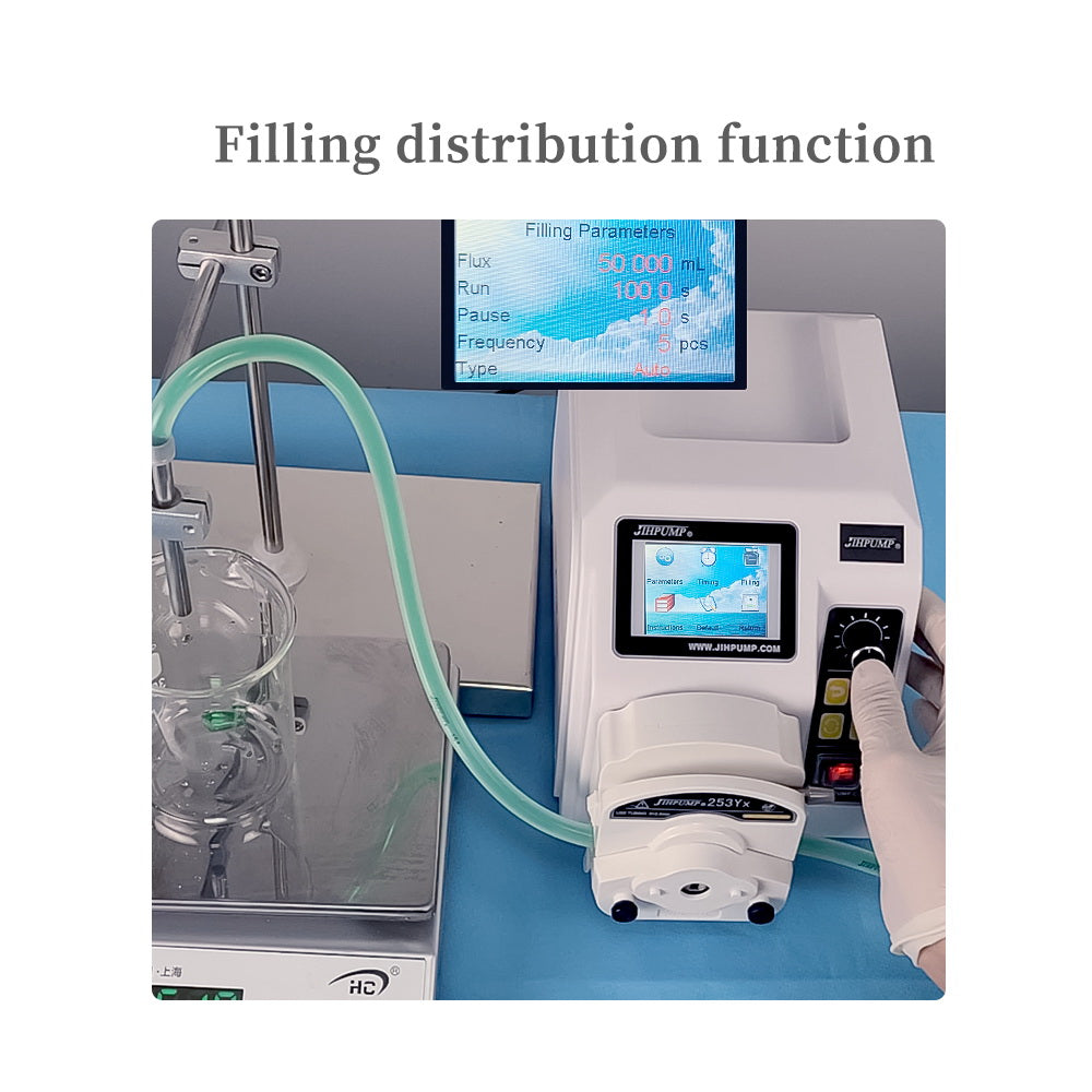BT-100CA/DT Laboratory Peristaltic Pump Multi Channels Flow Correction Semi-Filling