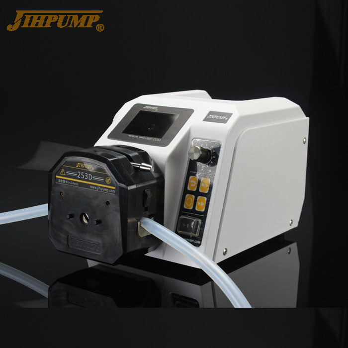 WT-600CA Accurate High Volume Peristaltic Pump Multistage Multi Channel Heads 2 4 8  Water Liquid Dispensing
