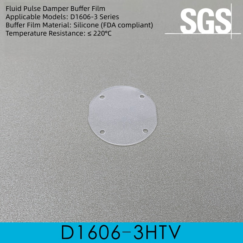 Silicone Buffer Film Gasket for D1606-6 Series-Fluid Pulse Damper