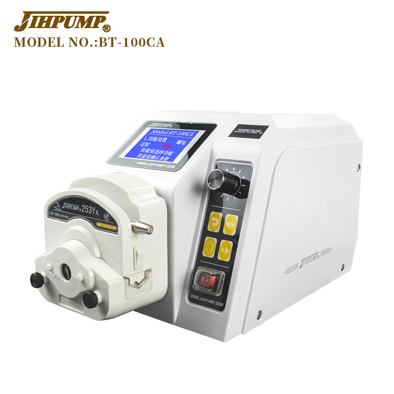 BT-100CA 110v 220v Easy Load Peristaltic Pump Dispensing Filling Liquid Dosing Metering Pumps