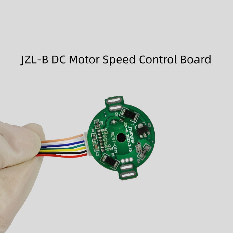 JZL-B DC Motor Speed Control Board – compact round PCB driver module for peristaltic pump systems

